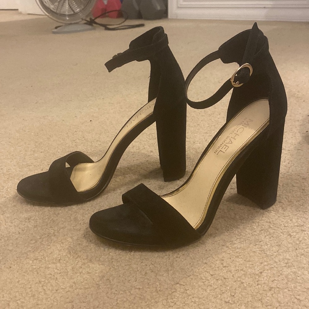 Black heels